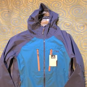 Outdoor Research Skyward Softshell Jacket color Cascade/Twilight